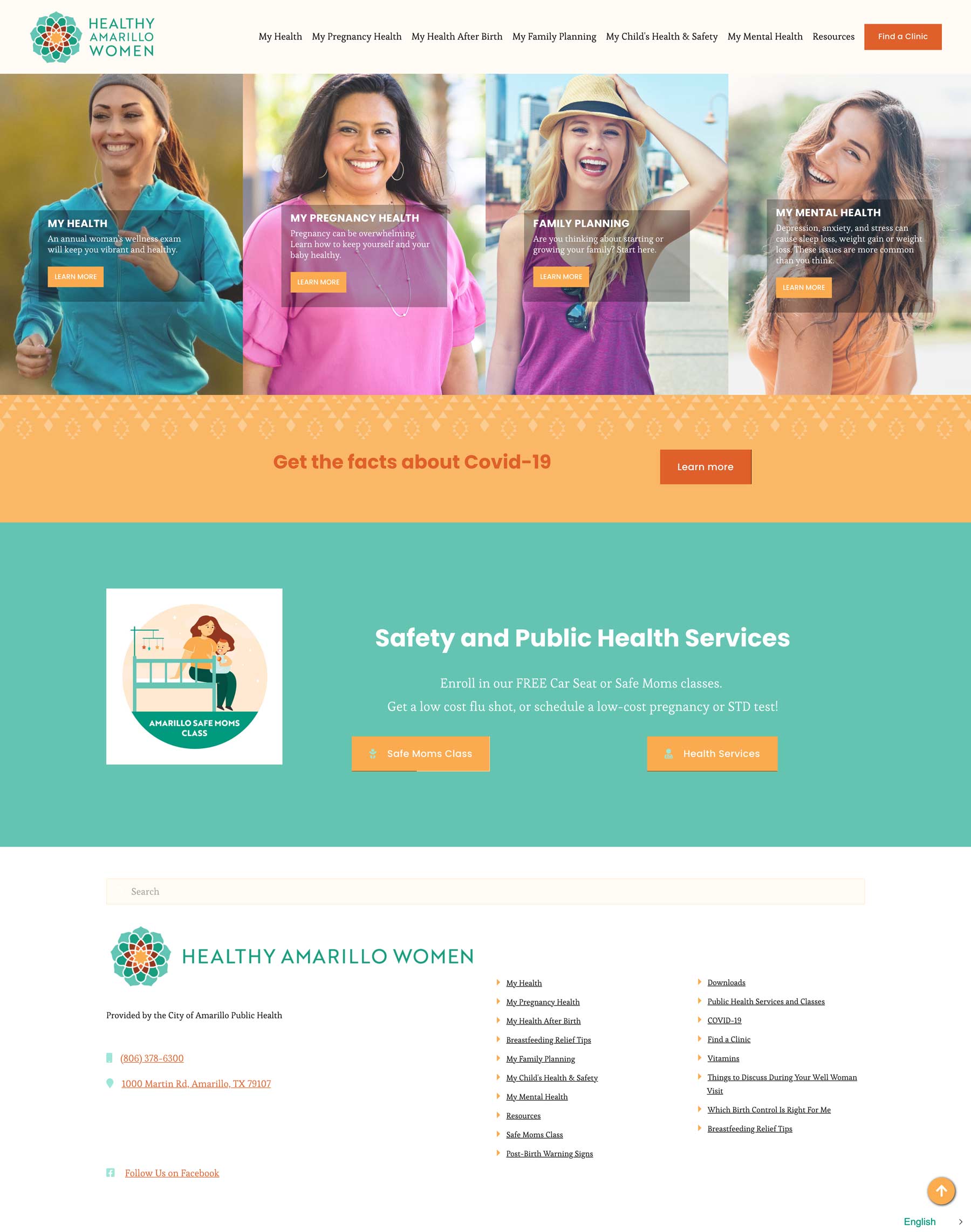 health amarillo women homepage